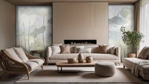 Lotus Leaves - Wallcovering by Officinarkitettura®