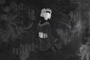 Geisha white row - Wallcovering by Officinarkitettura®