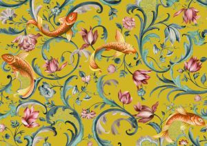 Italian Garden Velvet - Wallcovering by Officinarkitettura®