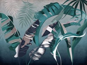 Jungle 2.0 Blue - Wallcovering by Officinarkitettura®