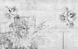 Paperflower BN - Wallcovering by Officinarkitettura®