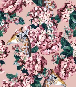 The Hortense Dream Rose - Wallcovering by Officinarkitettura®
