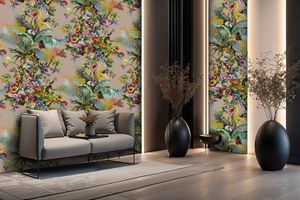 Voleur de Fleur Nut - Wallcovering by Officinarkitettura®