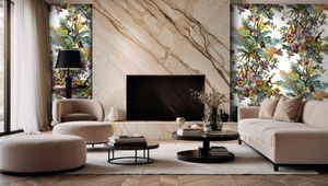 Voleur de Fleur Silk White - Wallcovering by Officinarkitettura®