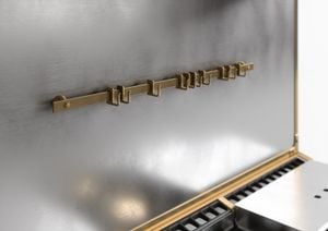Hanging Rack with Sliding Hooks - Accessories by Officine Gullo srl