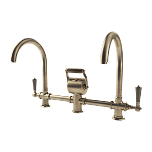 Double single-lever mixer tap