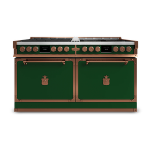 Fiorentina 150 Officine Gullo | Professional Double Oven Kitchen - Cooktop by Officine Gullo srl