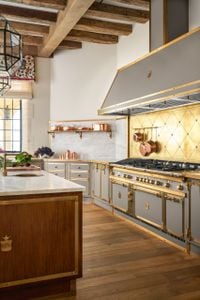 The Golden Hour - Kitchen cabinet by Officine Gullo srl