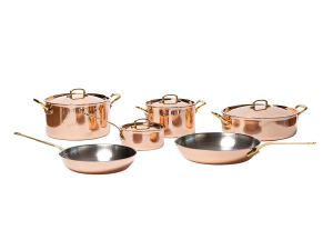 Hammered Copper Cookware Set - Accessories by Officine Gullo srl