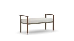 OFS - Silvr Ion Wood - Bench by DE PADOVA