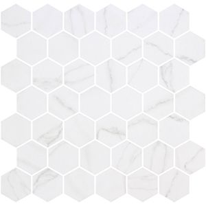 Hex XL Venato White Matte - Wall tile-stone-brick by ONIX​