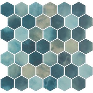 Hex XL Yadel Matte - Mosaico Vítreo de ONIX - Accessories by ONIX​