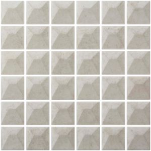 Mosaico Penta Pyramid Sumatra Matte de ONIX - Estilo dinámico y natural - Accessories by ONIX​
