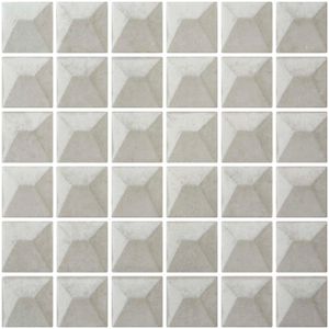 Mosaico tridimensional Penta Pyramid Nusa Matte de ONIX - Accessories by ONIX​
