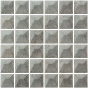 Mosaico tridimensional Penta Pyramid Sukabumi Matte de ONIX - Accessories by ONIX​