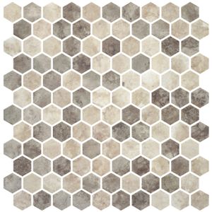 Hex Ecru Nocce Mix - Wall tile-stone-brick by ONIX​