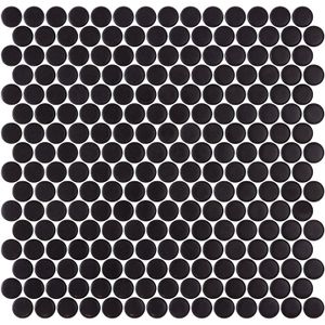 Penny Natureglass Black Matte - Wall tile-stone-brick by ONIX​