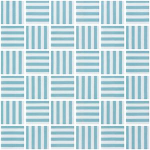 Penta Bidart Artic Blue Matte - Mosaico Vítreo de ONIX - Accessories by ONIX​