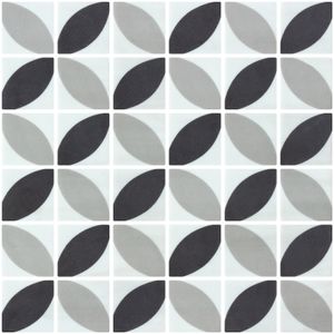 Penta Dahlia Mix Black Matte - Mosaico Vítreo de ONIX - Accessories by ONIX​