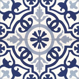 Amalia Ii Cement Tile - Floor tile-stone by Original Mission Tile