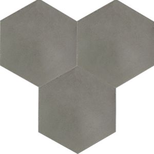 Hex-921 Natural Gray 8×9 Cement Tile - Floor tile-stone by Original Mission Tile