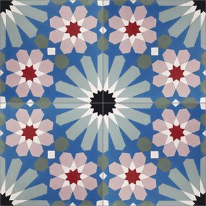Kenitra Sage 03 Cement Tile - Floor tile-stone by Original Mission Tile