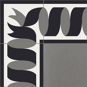Ribbon Border Cement Tile - Floor tile-stone by Original Mission Tile