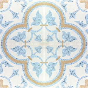 Roseton Cement Tile - Floor tile-stone by Original Mission Tile
