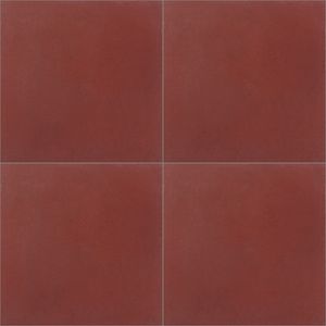 S-111 Dhanis Red 8×8 Cement Tile - Floor tile-stone by Original Mission Tile