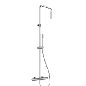 Shower Mixer, Handshower and Shower Head with Spray Stream Aerator and Silicone Nozzles T3..689 - Tap by Paini spa Rubinetterie