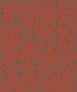Rosa Canina - Marron Glacè Wallpaper - Wallpaper by Paint Up