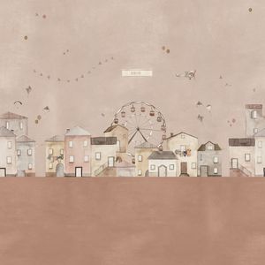 ROSA CANINA - Nonwoven kids wallpaper - Wallpaper by Paint Up