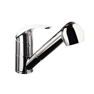 Single-lever Sink Mixer with Pull-out Shower 355370 - Tap by PALAZZANI