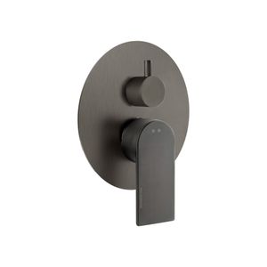 Montecarlo Solo Parti Esterne Per Miscelatore Monocomando Da Incasso Per Vasca-doccia Con Deviatore a Leva 801222 - Tap by PALAZZANI