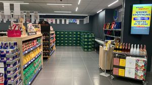 REFLOORING OF GETRÄNKE DEGENHART STORE - Accessories by Pave and Go