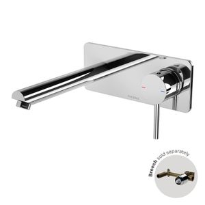 Pina Wall Basin / Bath Mixer Set 180mm (Trim Kit Only) - 6 Star - Lead Free - Tap by Phoenix Tapware