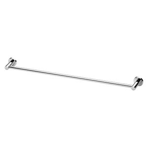 Radii Single Towel Rail 800mm Round Plate - Sanitary accessories by Phoenix Tapware