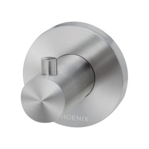 Radii SS 316 Robe Hook Round Plate - Accessories by Phoenix Tapware