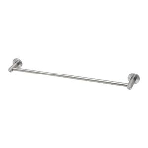 Radii SS 316 Single Towel Rail 600mm Round Plate - Sanitary accessories by Phoenix Tapware