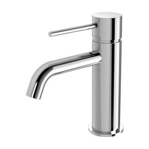 Vivid Slimline Basin Mixer Curved Outlet - Lead Free - Tap by Phoenix Tapware