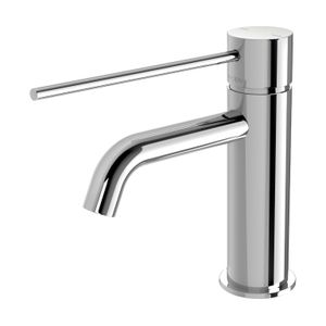 Vivid Slimline Basin Mixer Curved Outlet with Extended Lever - Tap by Phoenix Tapware