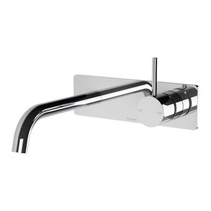 Vivid Slimline Up Basin / Bath Wall Mixer Set - Lead Free - Tap by Phoenix Tapware