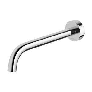 Vivid Slimline Wall Basin Outlet 230mm Curved - Lead Free - Washbasin by Phoenix Tapware