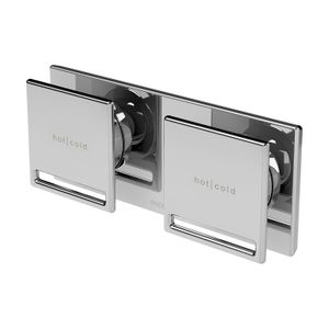 Zimi Twin Shower / Wall Mixer (handles sold separately) - Shower by Phoenix Tapware