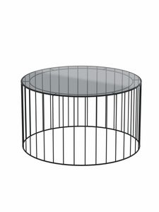 GLASS_CT60 cylinder-shaped coffee table | PIPEDESIGN PURESHAPE - Table by Pipedesign