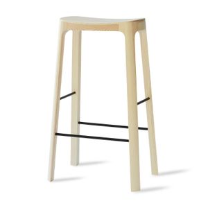CROFTON bar stool - SH78 - natural Pine wood - Stool by PLEASE WAIT to be SEATED