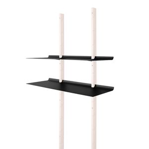 Smile shelves - 80x30 cm - Black - 2 pcs. - Cabinet by PLEASE WAIT to be SEATED