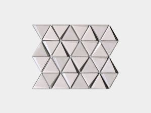 Effect Triangle Silver 12"X10" - Wall tile-stone-brick by Porcelanosa