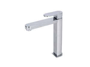 Basin Mixer Hotels Washbasin High Spout Silver Chrome - Tap by Porcelanosa