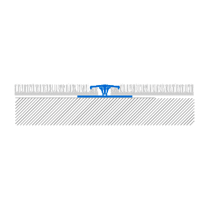 CARPETEC MG transition trims for carpet floors - Carpet by Profilitec